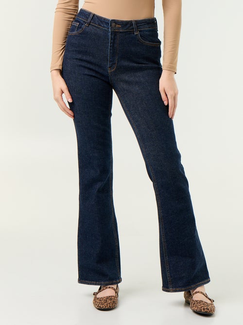 Flared / bootcut jeans met hoge taille - Kiabi