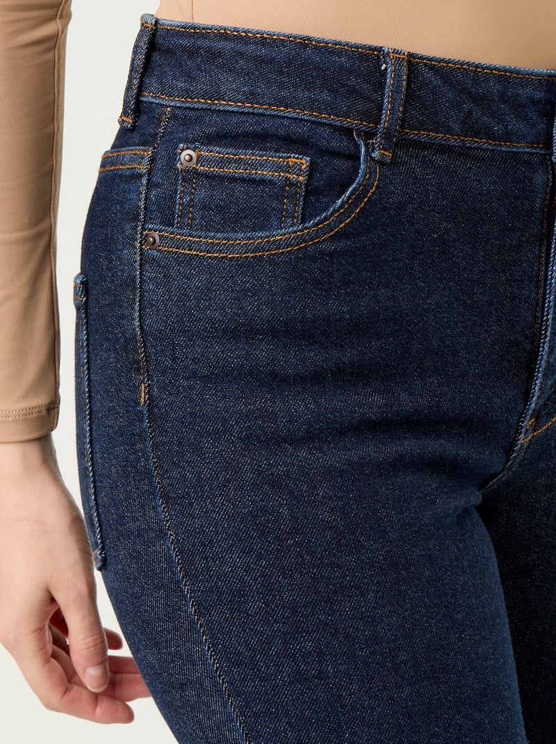 Flared / bootcut jeans met hoge taille Blauw - Kiabi