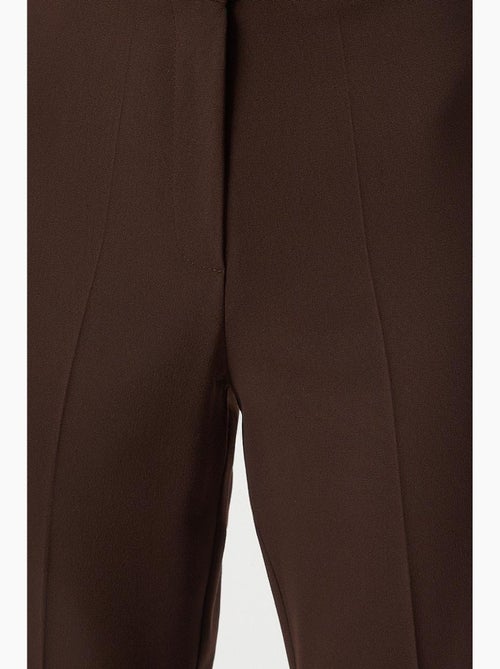 Flared broek met hoge taille en rits istanbul - Kiabi Flared broek met hoge taille en rits istanbul - Kiabi