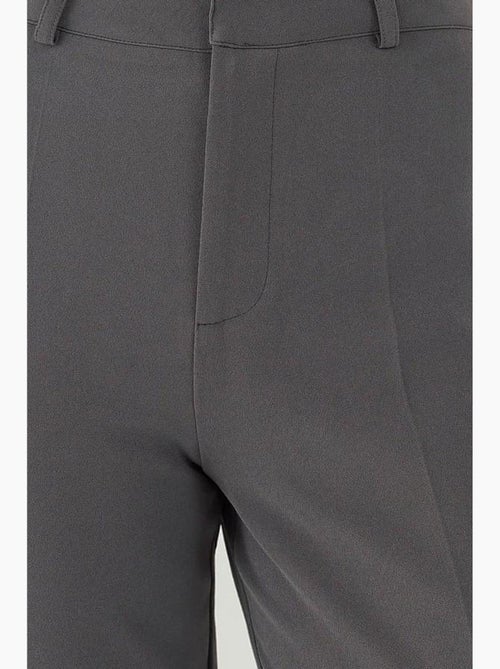 Flared broek met hoge taille en splitdetails hiccup - Kiabi Flared broek met hoge taille en splitdetails hiccup - Kiabi