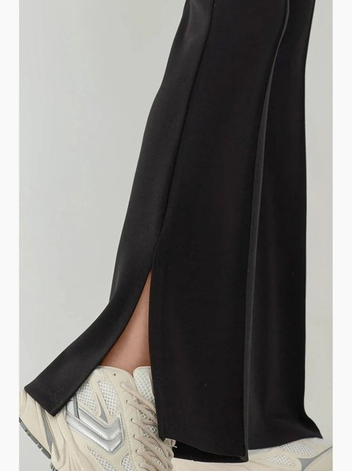 Flared broek met hoge taille hiccup - Kiabi Flared broek met hoge taille hiccup - Kiabi