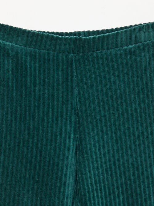 Flared broek van corduroy - Kiabi