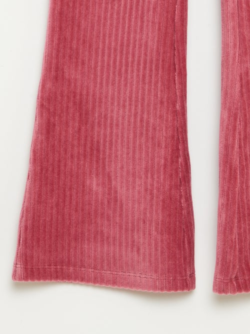 Flared broek van corduroy - Kiabi
