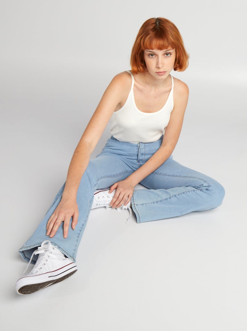 Flared jeans BLAUW - Kiabi