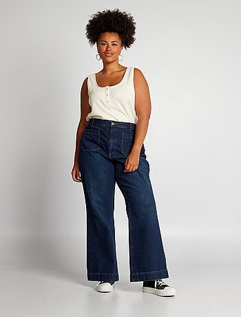 Flared jeans met hoge taille - Kiabi