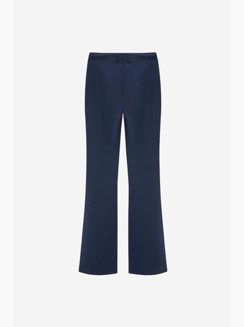 Flared jerseybroek met middelhoge taille en trekkoord dilvin - Kiabi Flared jerseybroek met middelhoge taille en trekkoord dilvin - Kiabi