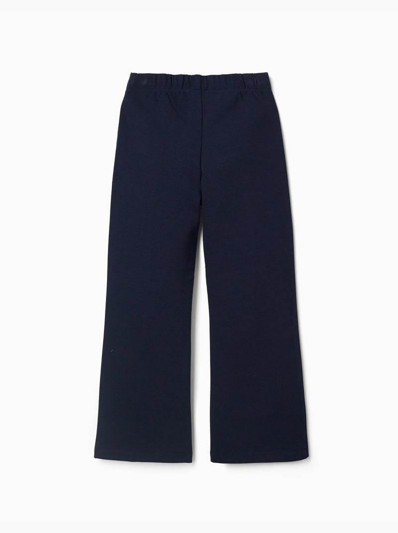 Flared Roma brei leggings Donkerblauw - Kiabi