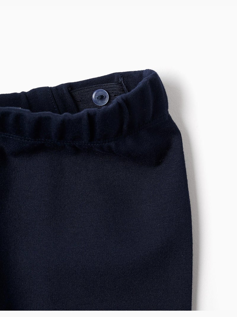 Flared Roma brei leggings Donkerblauw - Kiabi