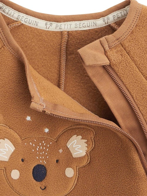 Fleece babyrompertje met sterrenbeeldmotief - Kiabi