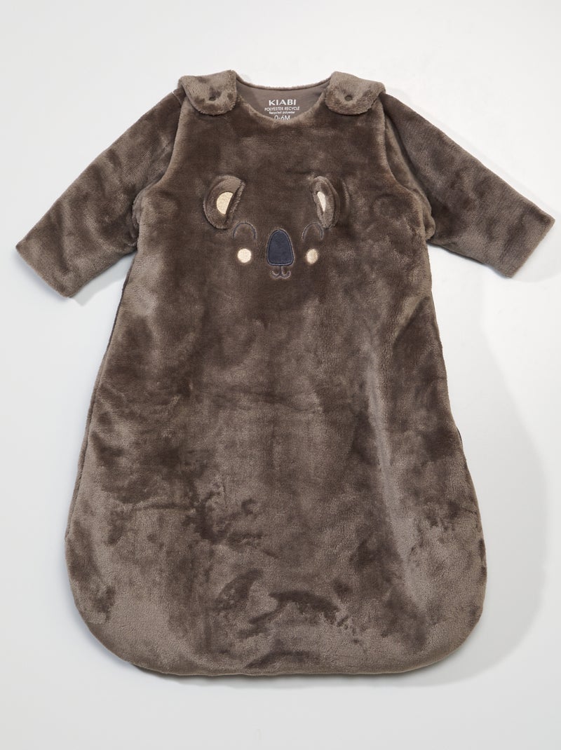 Fleece babyslaapzak - TOG 3 BRUIN - Kiabi