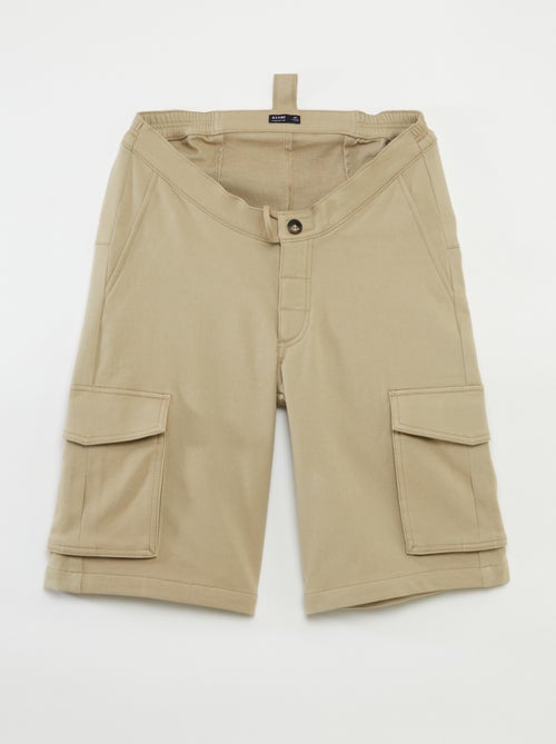 Fleece bermuda - gemakkelijk aan te trekken collectie - Kiabi