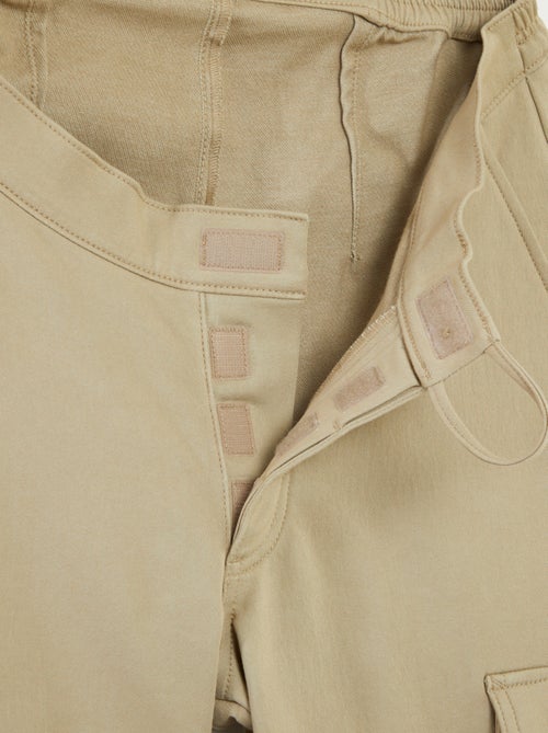 Fleece bermuda - gemakkelijk aan te trekken collectie - Kiabi