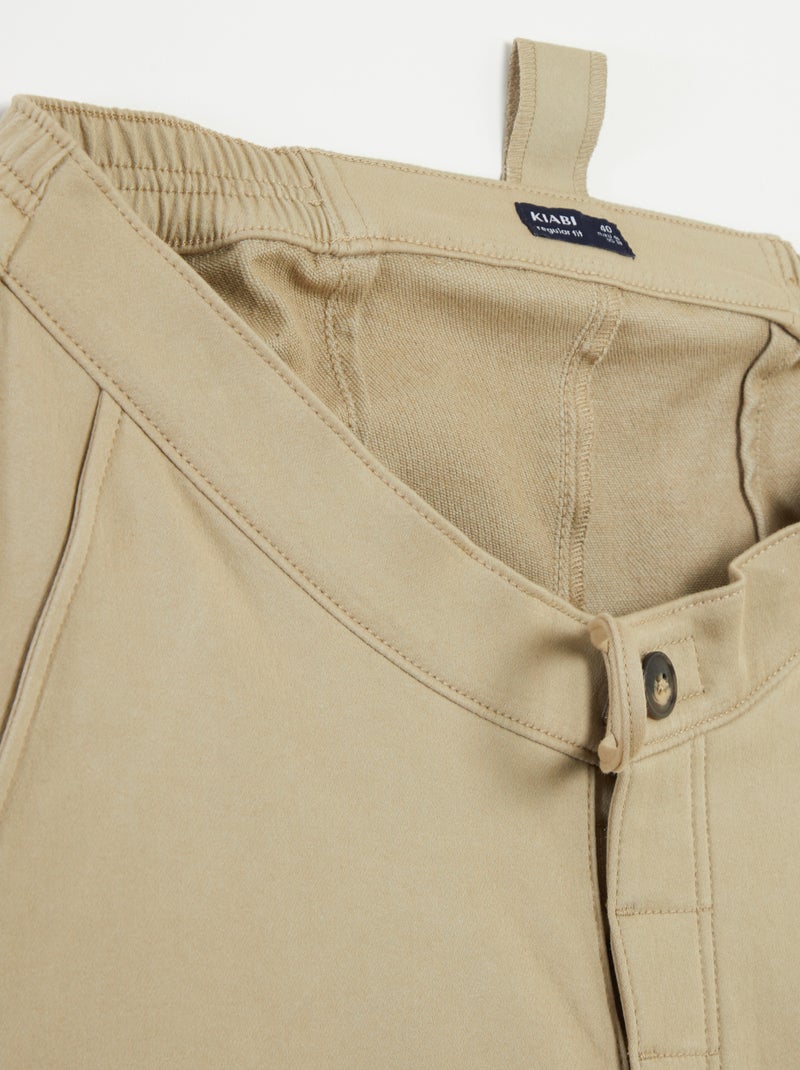 Fleece bermuda - gemakkelijk aan te trekken collectie BIEGE - Kiabi