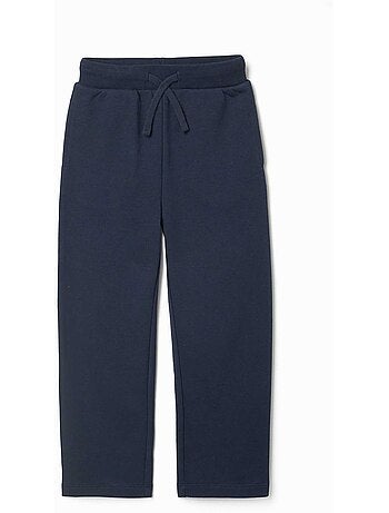 Fleece broek met trekkoord en zakken
