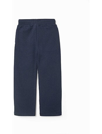 Fleece broek met trekkoord en zakken