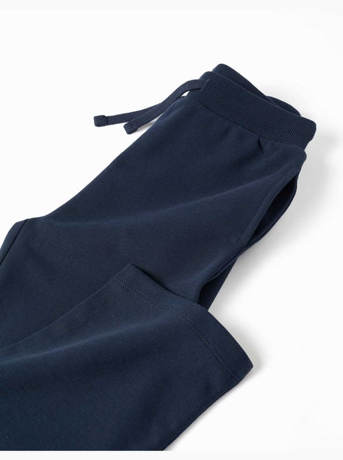 Fleece broek met trekkoord en zakken - Kiabi Fleece broek met trekkoord en zakken - Kiabi