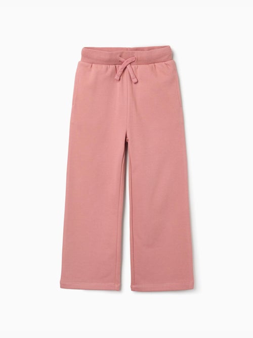 Fleece broek met trekkoord en zakken - Kiabi Fleece broek met trekkoord en zakken - Kiabi