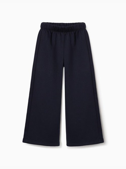 Fleece broek met wijde pijpen en geruwde voering - Kiabi Fleece broek met wijde pijpen en geruwde voering - Kiabi