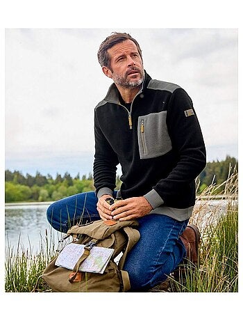Fleece coltrui met rits - ATLAS FOR MEN