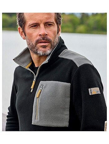 Fleece coltrui met rits - ATLAS FOR MEN