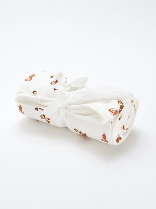 Fleece deken 'Tic en Tac' - Kiabi