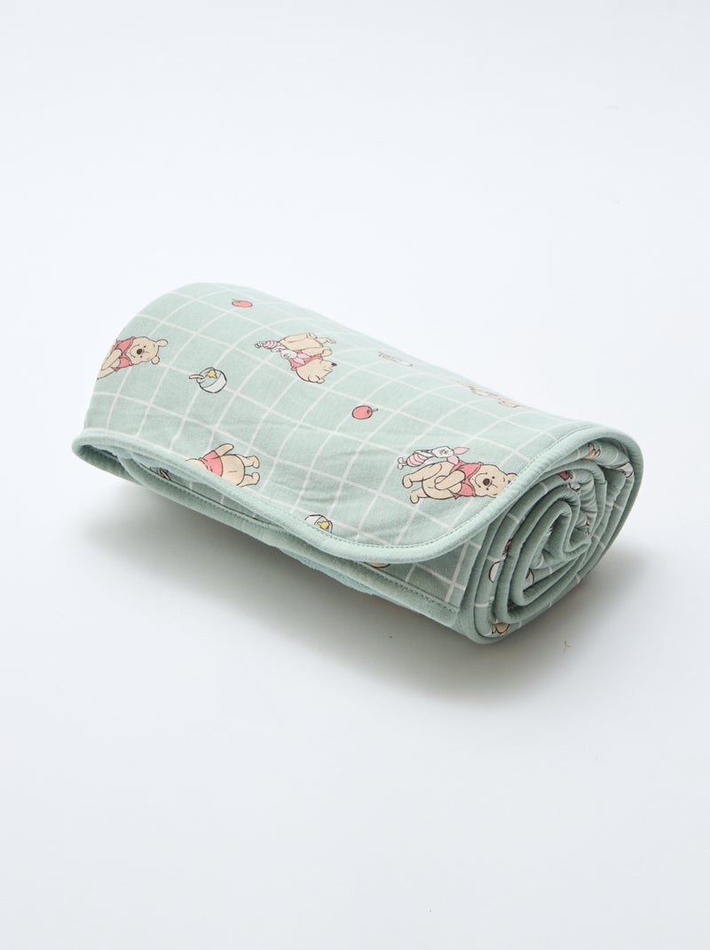 Fleece deken 'Winnie' Groen - Kiabi