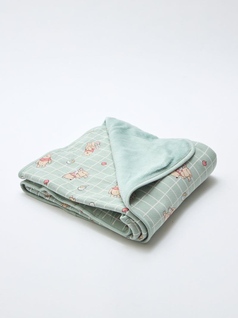 Fleece deken 'Winnie' Groen - Kiabi