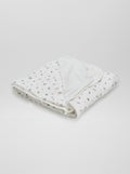 Fleece dekentje WIT - Kiabi