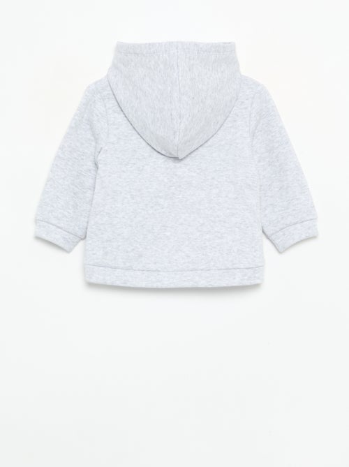 Fleece hoodie met konijnenoortjes - Kiabi Fleece hoodie met konijnenoortjes - Kiabi