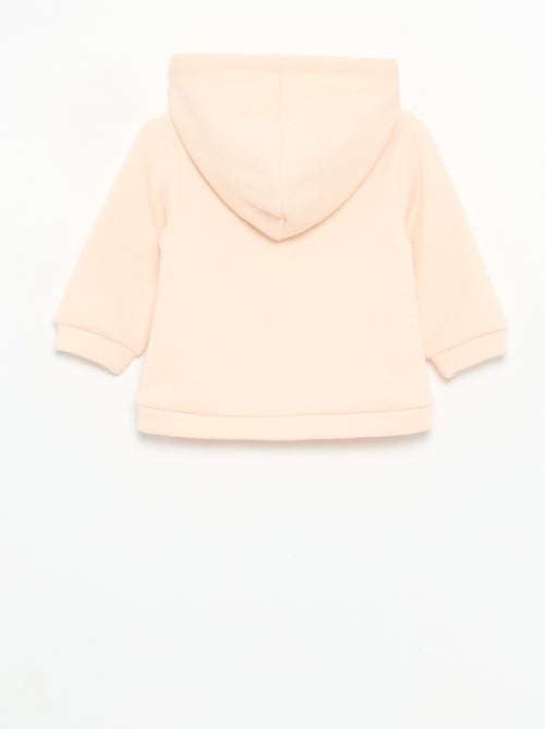 Fleece hoodie met konijnenoortjes - Kiabi Fleece hoodie met konijnenoortjes - Kiabi