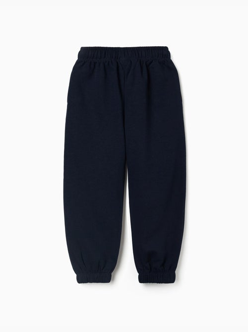 Fleece joggers met trekkoord en zakken - Kiabi Fleece joggers met trekkoord en zakken - Kiabi