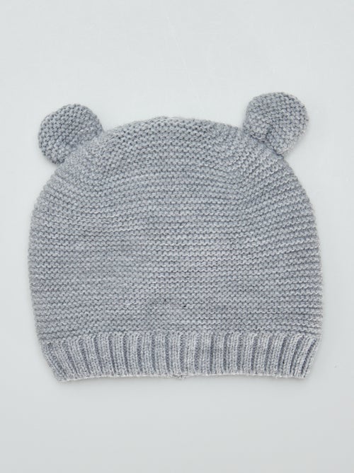Fleece muts met oortjes - Kiabi
