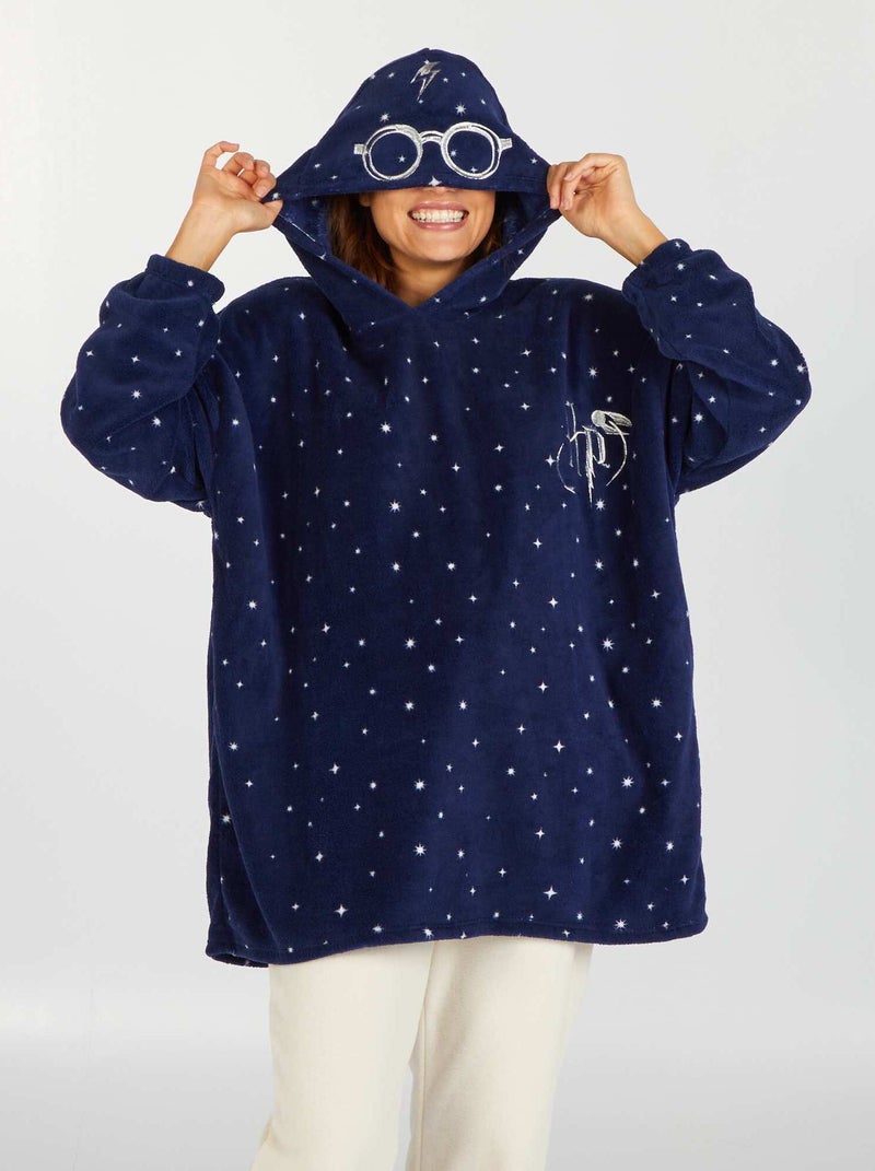 Fleece nachtsweater 'Harry Potter' BLAUW - Kiabi