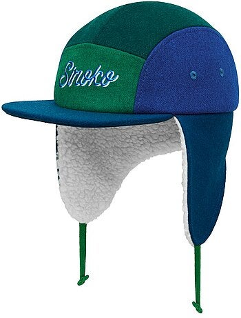 Fleece pet met oorflappen voor kinderen