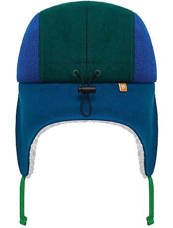 Fleece pet met oorflappen voor kinderen
