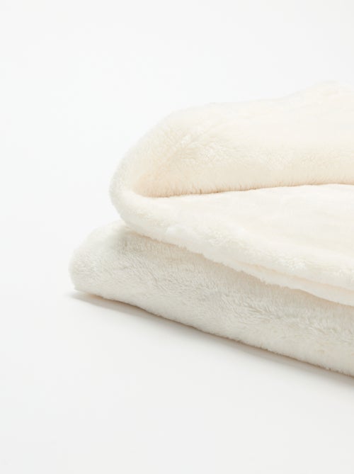 Fleece plaid - Kiabi