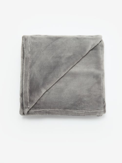 Fleece plaid - Kiabi