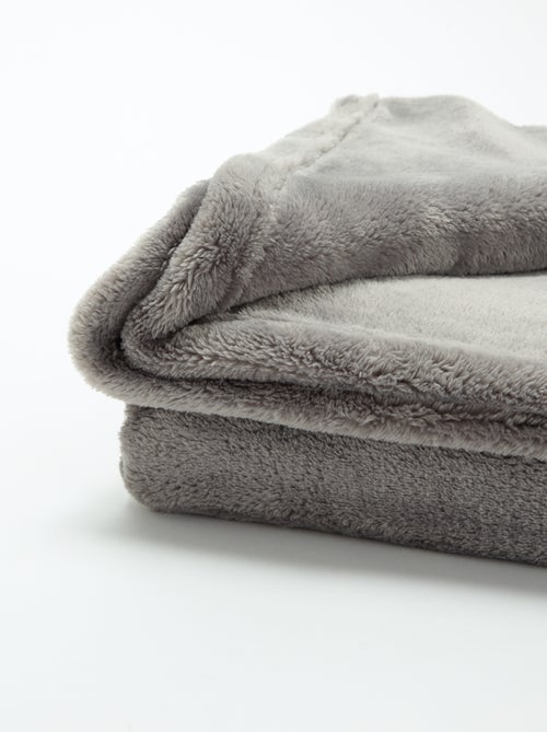 Fleece plaid - Kiabi