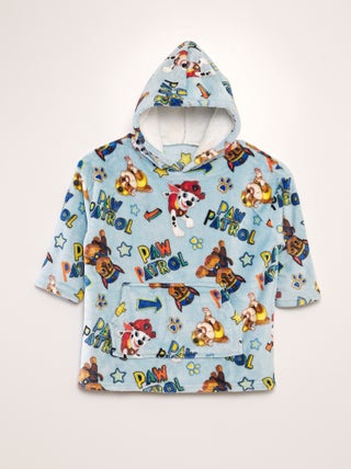 Fleece plaid/poncho 'PAW Patrol'