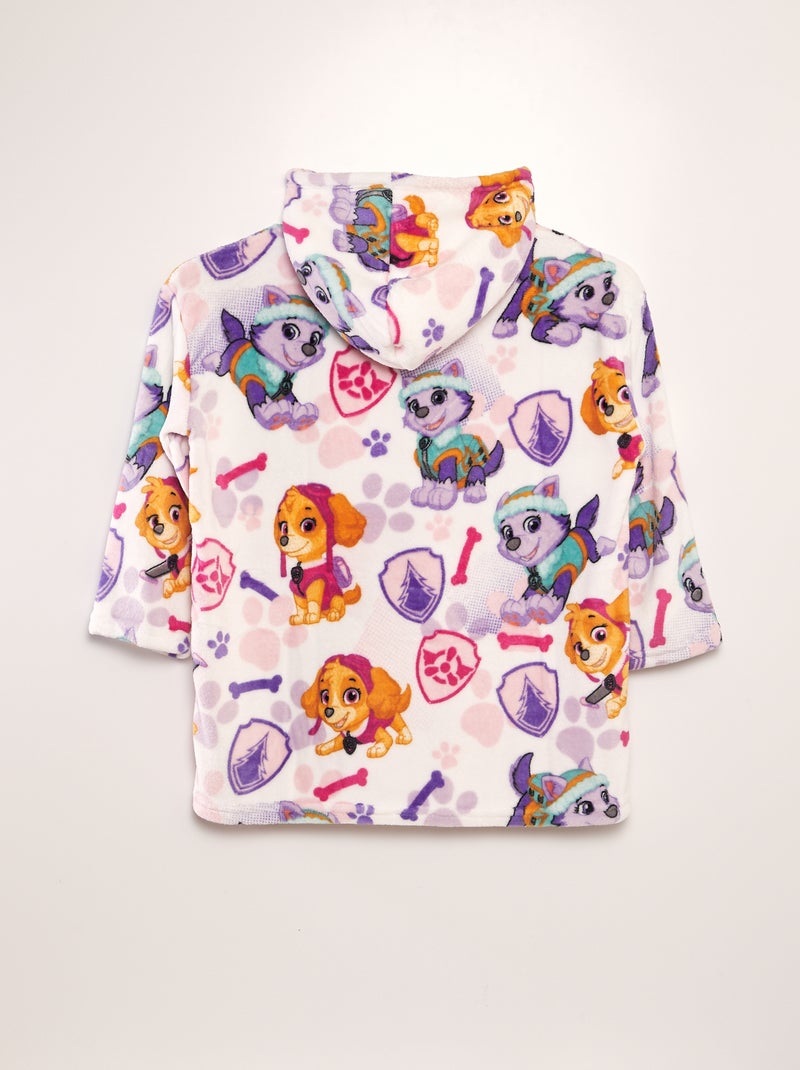 Fleece plaid/poncho 'PAW Patrol' ROSE - Kiabi