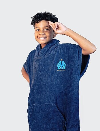 Fleece poncho 'Olympique de Marseille'