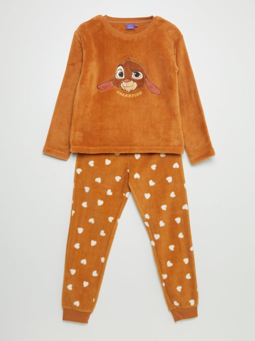 Fleece pyjama 'Asha' 'Disney' - 2-delig - Kiabi