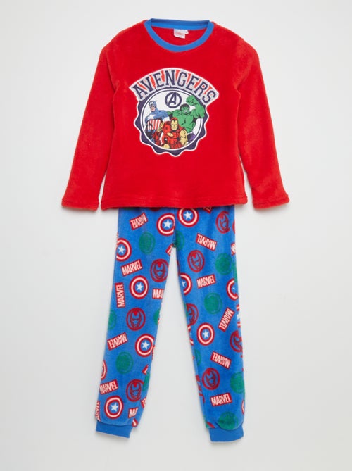 Fleece pyjama 'Avengers' - 2-delig - Kiabi