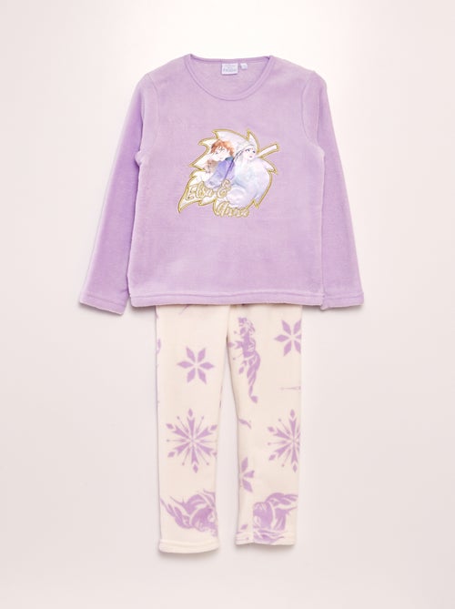 Fleece pyjama 'Frozen' 'Disney' - 2-delig - Kiabi