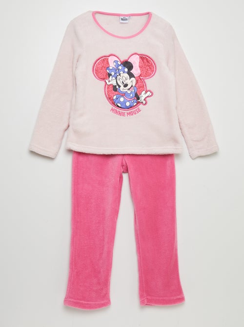 Fleece pyjama 'Minnie' - 2-delig - Kiabi