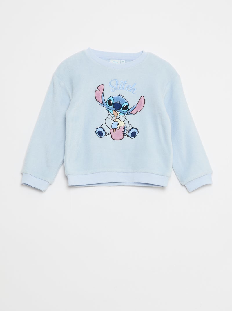 Fleece pyjama 'Stitch' 'Disney' Blauw - Kiabi
