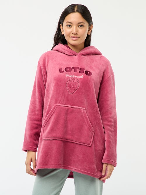 Fleece pyjamahoodie 'Lotso' 'Disney' - Kiabi