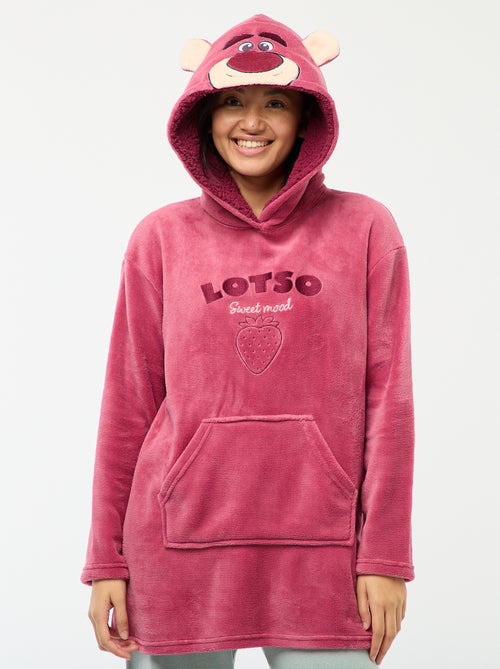Fleece pyjamahoodie 'Lotso' 'Disney' - Kiabi