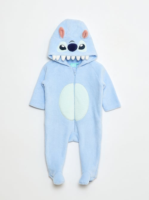 Fleece pyjamapak met voetjes 'Stitch' Disney' - Kiabi