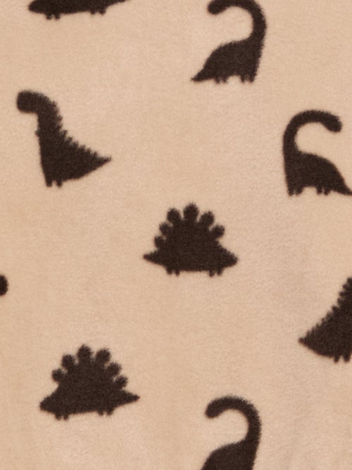 Fleece pyjamasetje - Top + broek - Kiabi